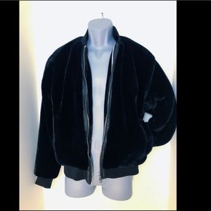 Amazing Zara Man black furry jacket